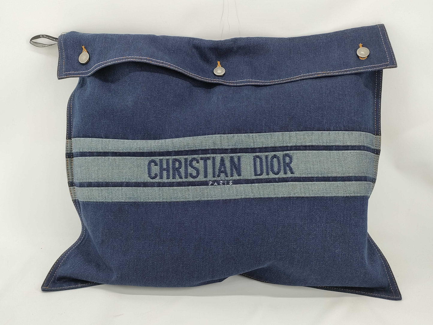 Dior denim clutch bag, blue, second bag