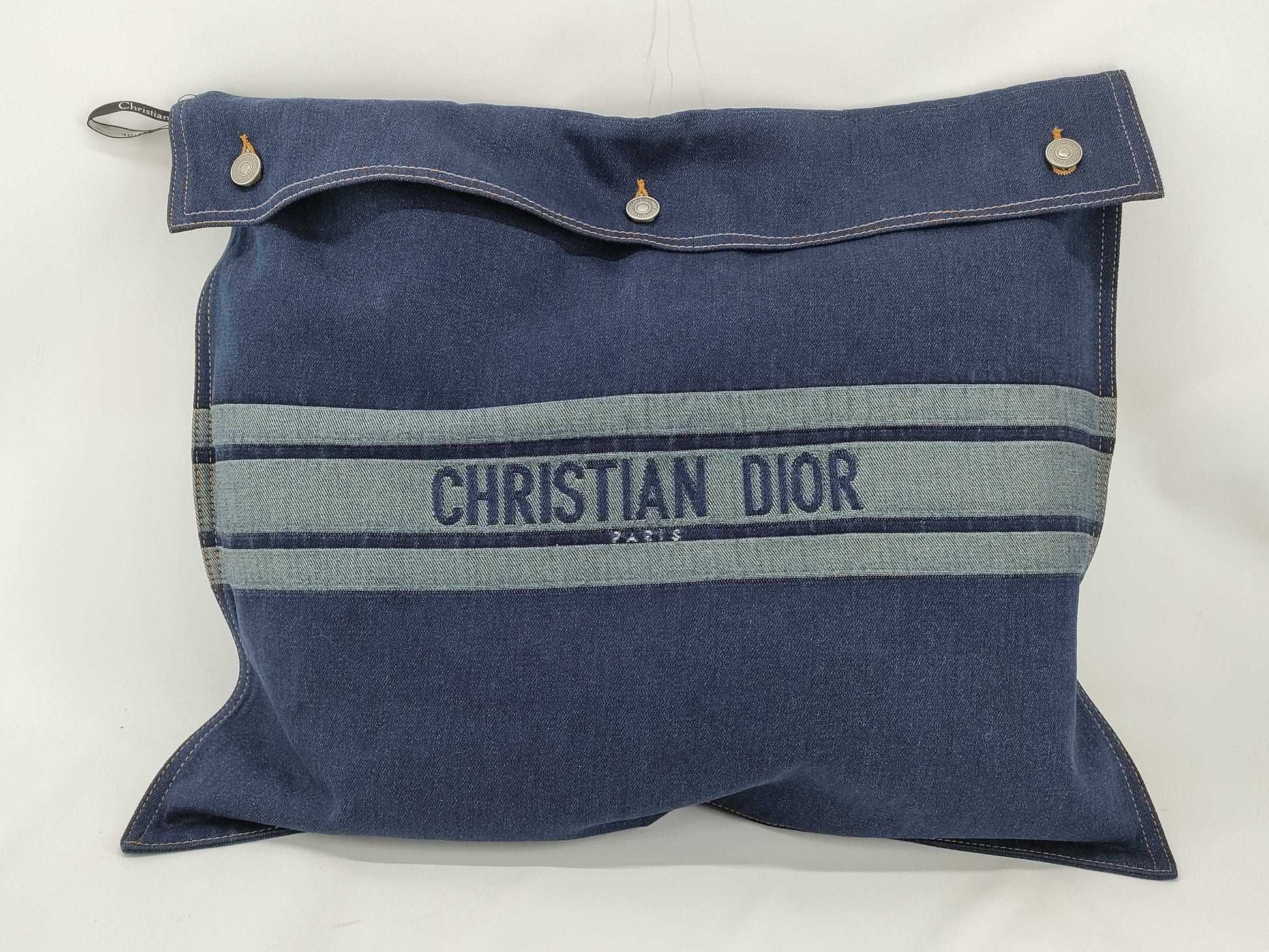 Dior denim clutch bag, blue, second bag