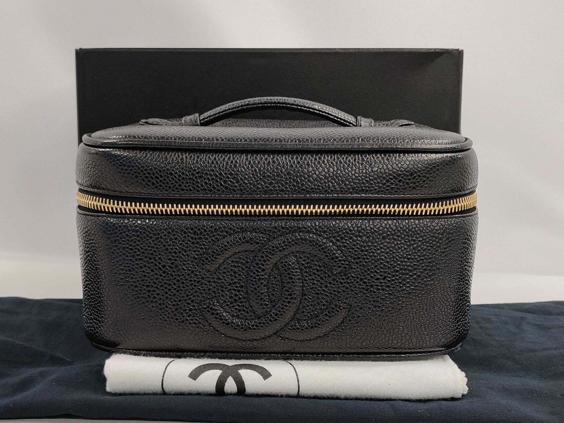 CHANEL Caviar Vanity 3516865 Vanity Bag
