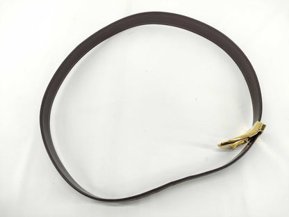 LOUIS VUITTON LV Taiga Santur Belt Brown Belt