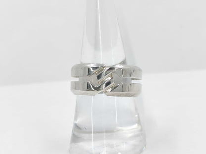 GUCCI Gucci SV925 Logo Ring Ring