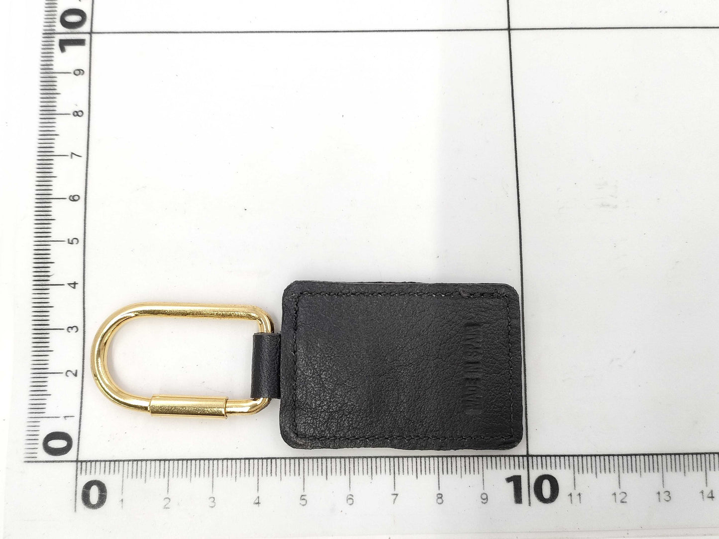 Dior Dior Logo Leather Keychain Keycase Keychain