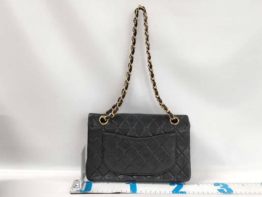 CHANEL Matelasse 23 Double Flap Lambskin Chain Shoulder Bag, No. 6, Accessories: Box, Shoulder Bag