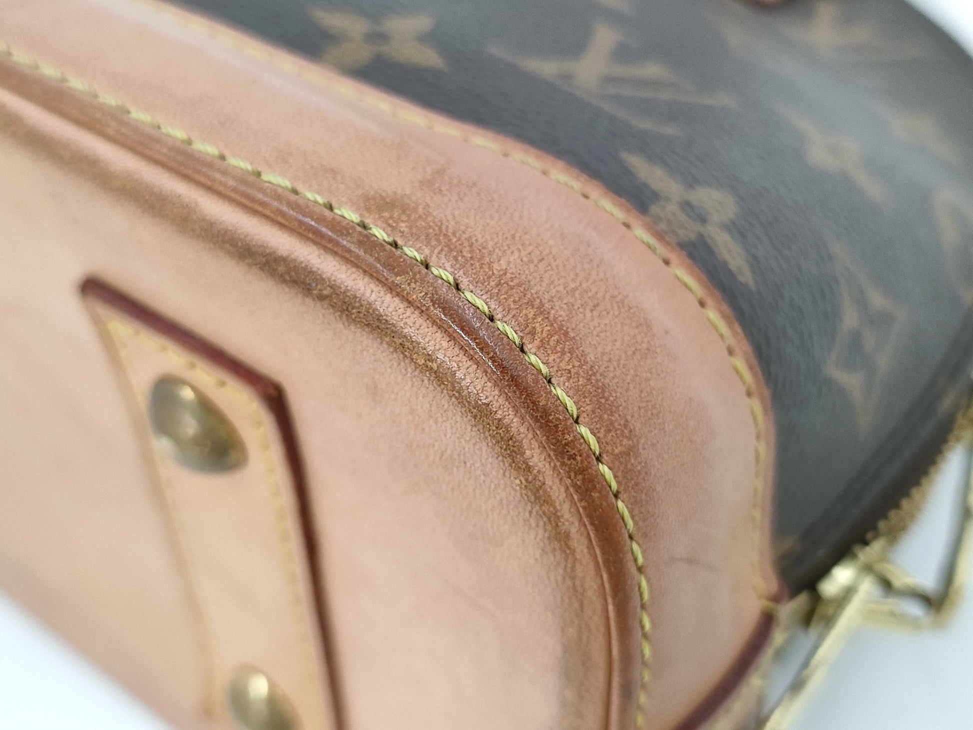 LOUIS VUITTON Louis Vuitton Monogram ALMA BB M46990 RFID Accessories: Shoulder Strap Handbag
