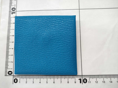 HERMES Bastia Chevre Y-Engraved Accessories: Box Coin Case