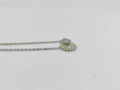 George Jensen Daisy Flower 925 Necklace Accessories: Box Certificate Necklace