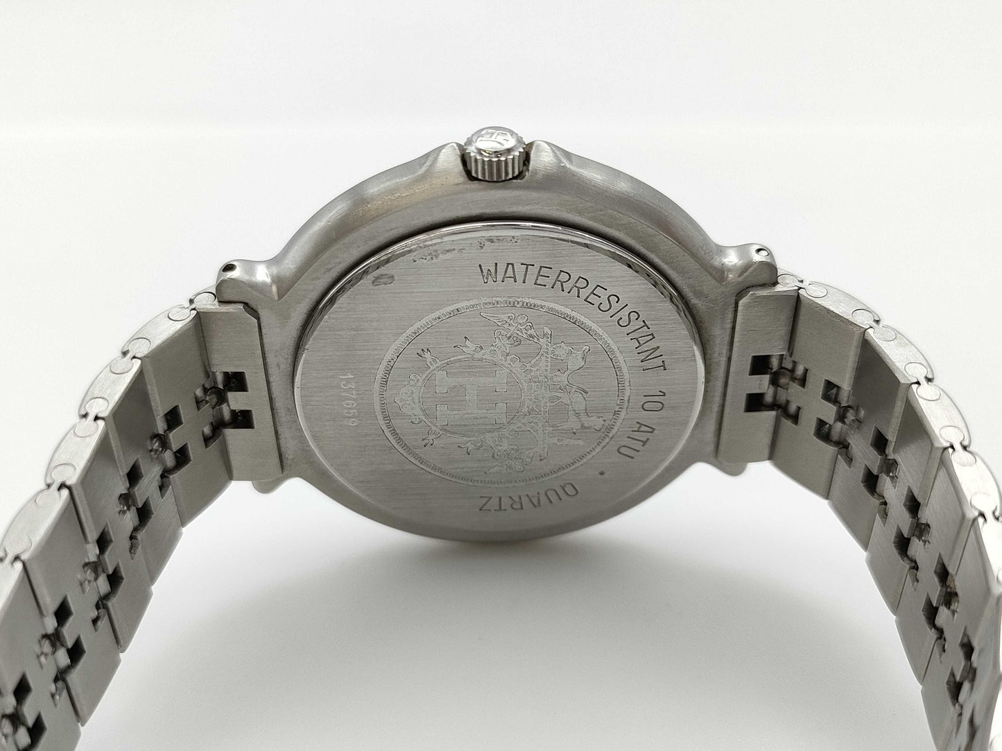 HERMES Captain Nemo 137659 Quartz Grey Dial Men's Watch
