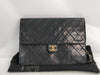 CHANEL Matelasse Chain Shoulder Bag in Black Lambskin. Includes dust bag.