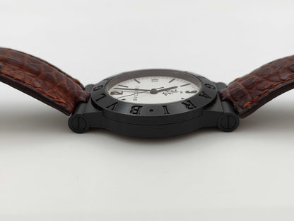 BVLGARI Diagono Sport LC35S B0287 Automatic White Dial Hong Kong Handover Commemorative Model Men's Watch