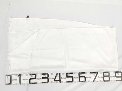 LOUIS VUITTON Monogram Stole White with Tag Other Apparel