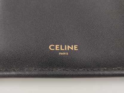 CELINE Triomphe Necklace Accessories: Leather Case Necklace