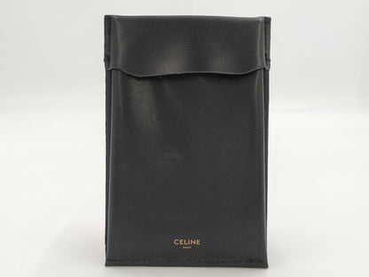 CELINE Triomphe Necklace Accessories: Leather Case Necklace