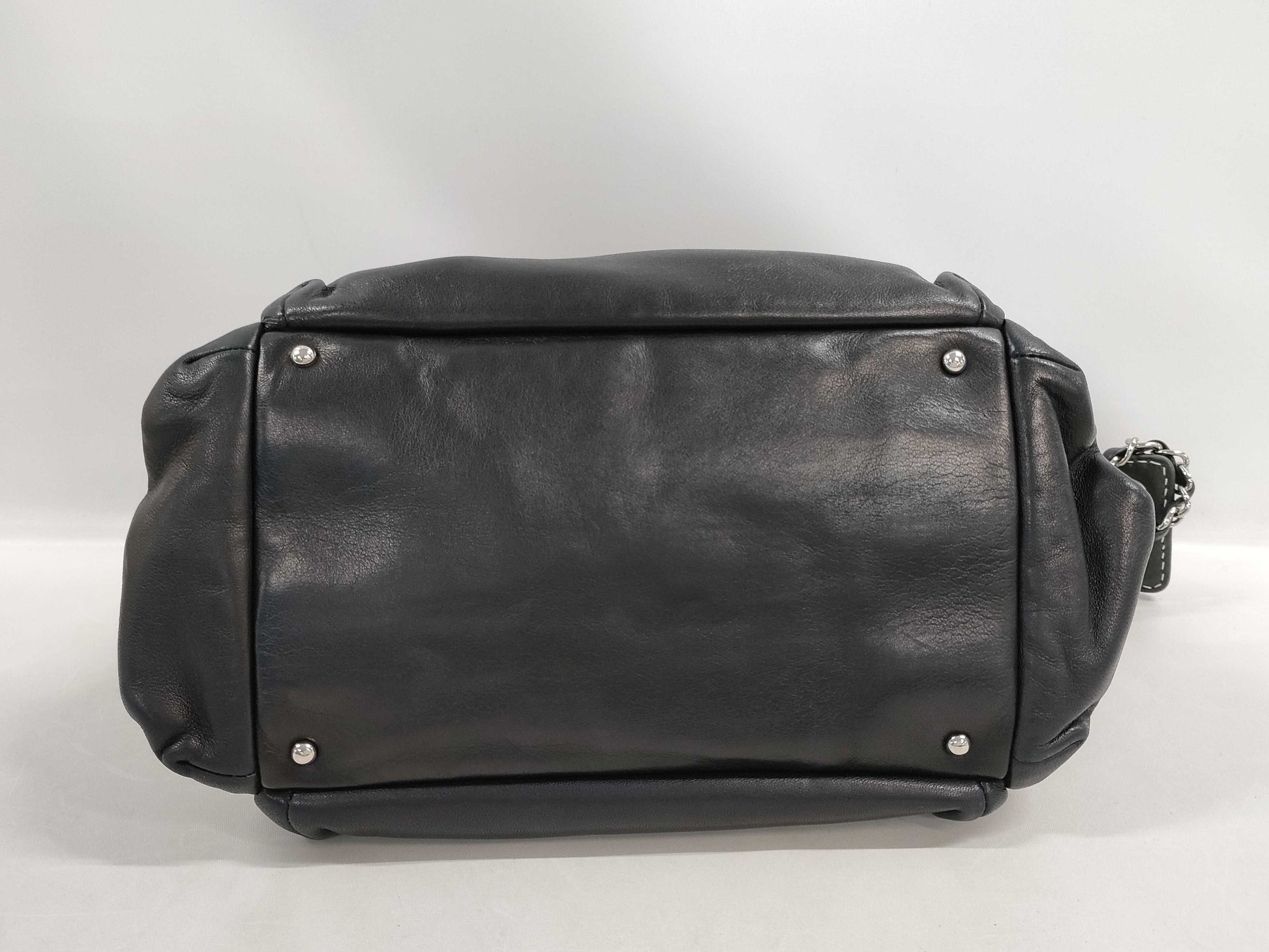 CHANEL Lambskin Logo Chain Shoulder Bag, No. 8, Accessories: Dust Bag, Shoulder Bag
