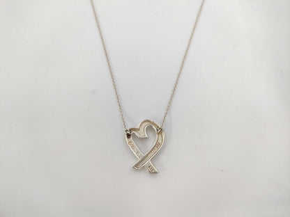 Tiffany&Co. Tiffany Rubbing Heart Necklace Accessories: Box Necklace