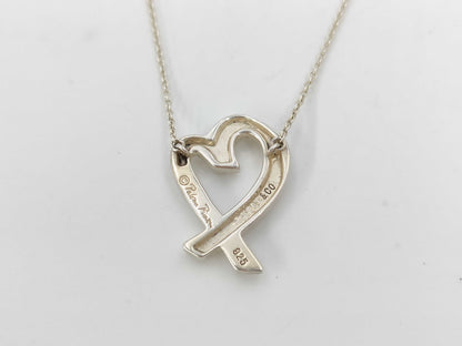 Tiffany&Co. Tiffany Rubbing Heart Necklace Accessories: Box Necklace