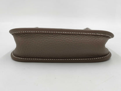 HERMES Evelyn TPM Etoup P Fittings Blue Indigo Strap Tryon Clemence W Engraved Shoulder Bag