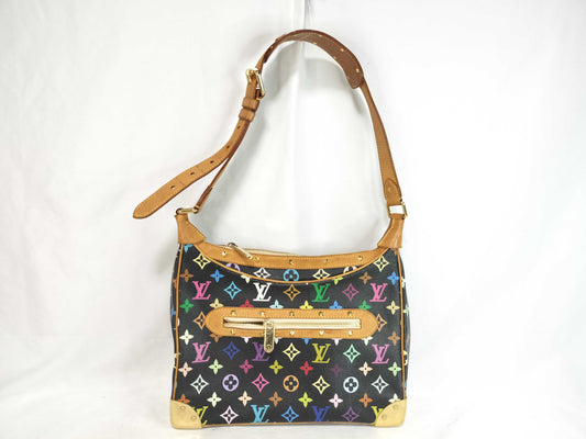 LOUIS VUITTON Monogram Multicolor Multi Boulogne Shoulder Bag