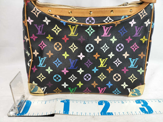 LOUIS VUITTON Monogram Multicolor Multi Boulogne Shoulder Bag