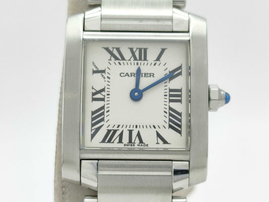 Cartier Tank Francaise SM W51008Q3 2384 793107UF Quartz Women's Watch