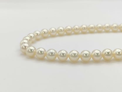Pearl diameter approx. 7.0-7.4mm SV 93.6g Necklace 