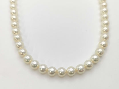 Pearl diameter approx. 7.0-7.4mm SV 93.6g Necklace 