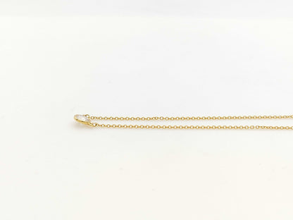 Tiffany&Co. By the Yard D0.23ct 1PD Au750 1.7g Necklace 