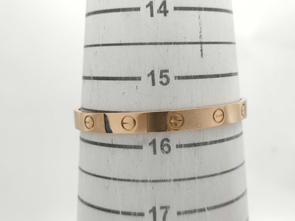 Cartier Love Open #17 PG Au750 21.9g Bracelet Bangle 