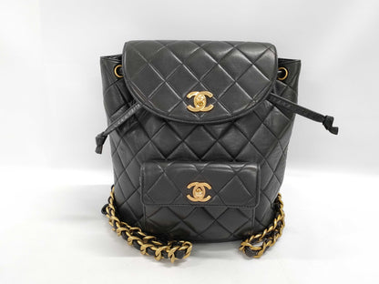 CHANEL Matelassé Backpack Lambskin Backpack
