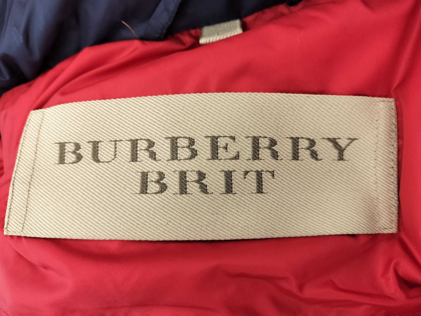 BURBERRY Down Navy Size L Jacket