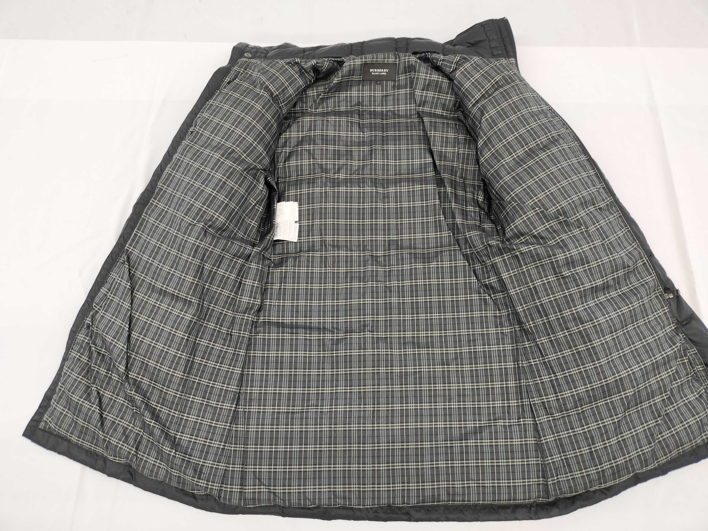 BURBERRY Down Coat, Black, Size L