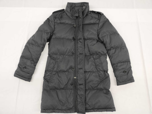 BURBERRY Down Coat, Black, Size L