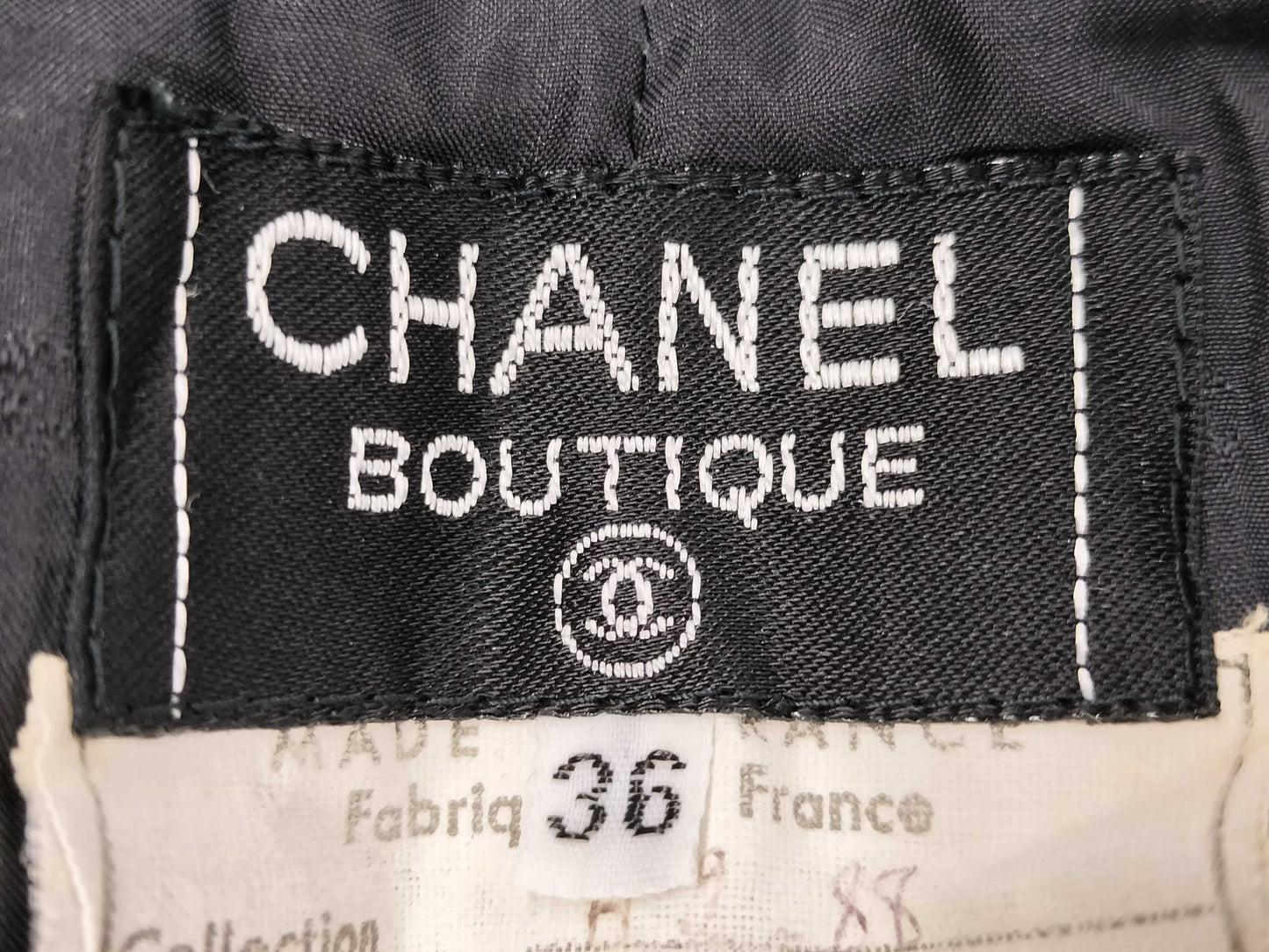 CHANEL Gray Size 36 Women's Pants