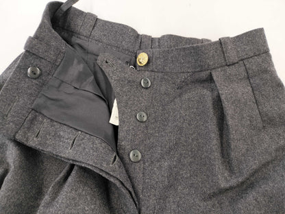 CHANEL Gray Size 36 Women's Pants