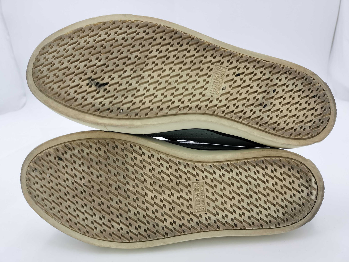 HERMES Slip-on Leather Two-Tone Size 36 1/2 Other Shoes