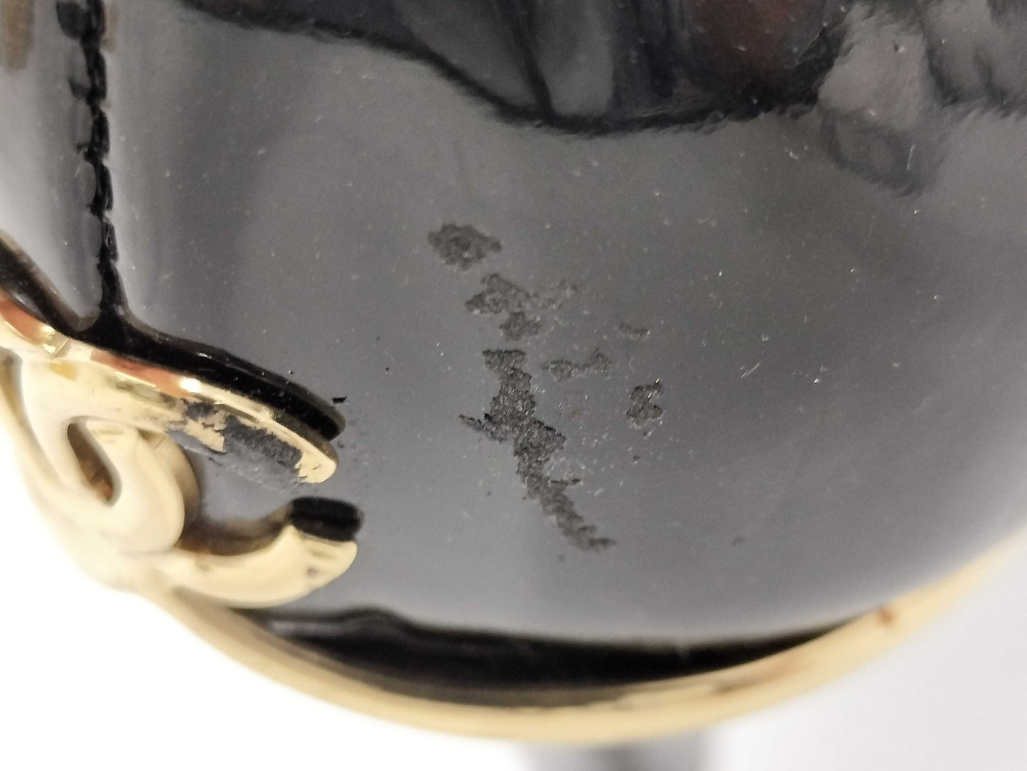 CHANEL Enamel G25878 36 1/2 Sandals