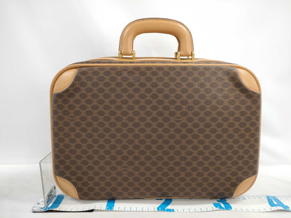 CELINE Macadam Trunk/PVC/Leather Suitcase