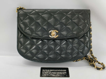 CHANEL Paris Limited Edition Matelasse Chain Shoulder Lambskin Shoulder Bag