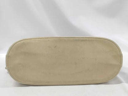 CHANEL Lambskin/Straw Tote Bag