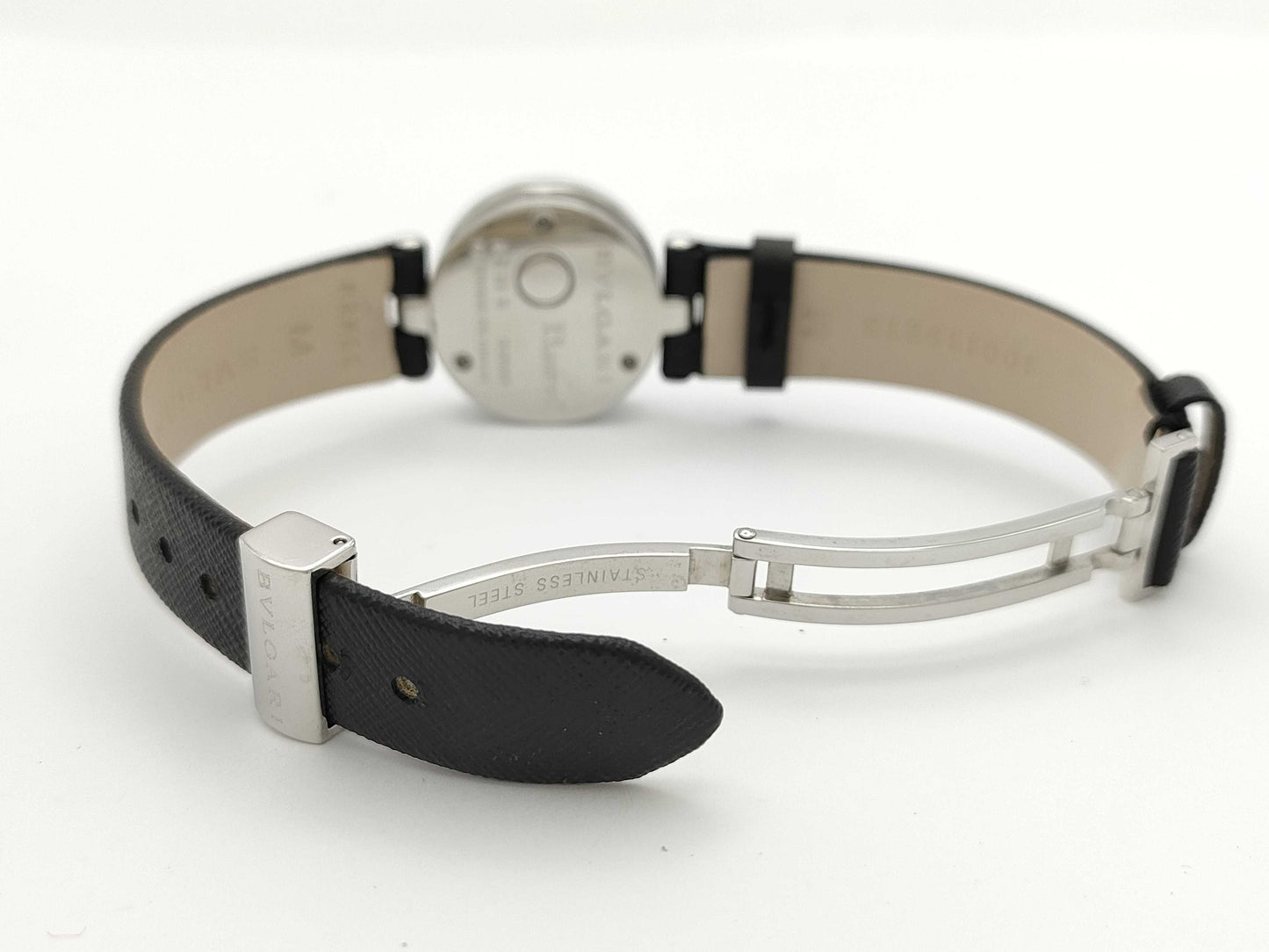 BVLGARI BZ22S D28268 Black Dial Quartz Immovable Women's Watch