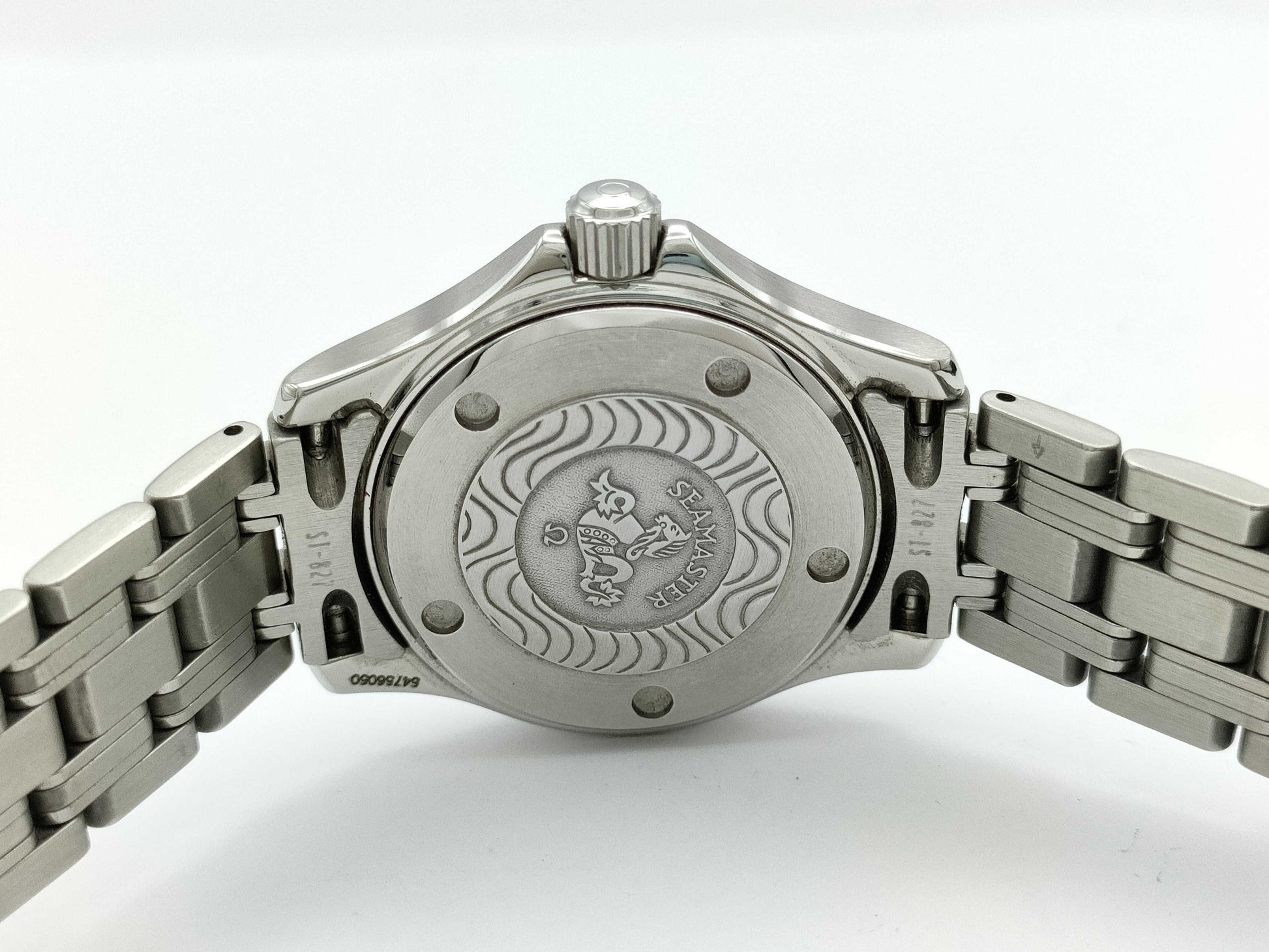 OMEGA 2571.20 Seamaster 120m 54756050 White Dial Quartz Immovable Women's Watch