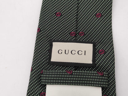 GUCCI Interlocking G Silk Tie and Other Accessories