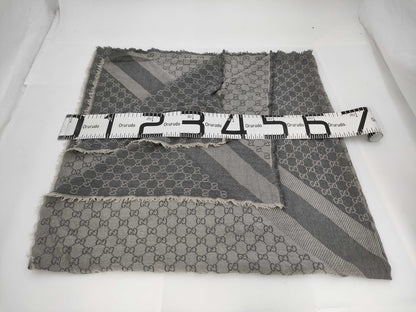 GUCCI GG Print Large Wool Blend Stole Other Accessories
