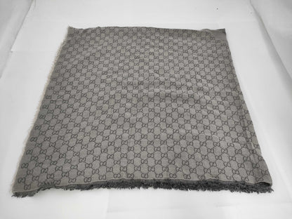 GUCCI GG Print Large Wool Blend Stole Other Accessories