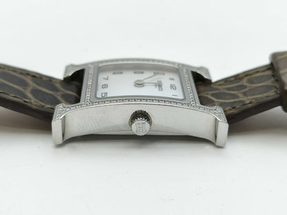 HERMES H Watch HH1.235 3362763 Quartz Shell Dial Women's Watch