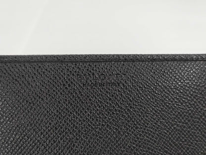 BVLGARI Bulgari Bulgari Leather Card Case Black Business Card Holder Card Case, Pass Case, Business Card Holder