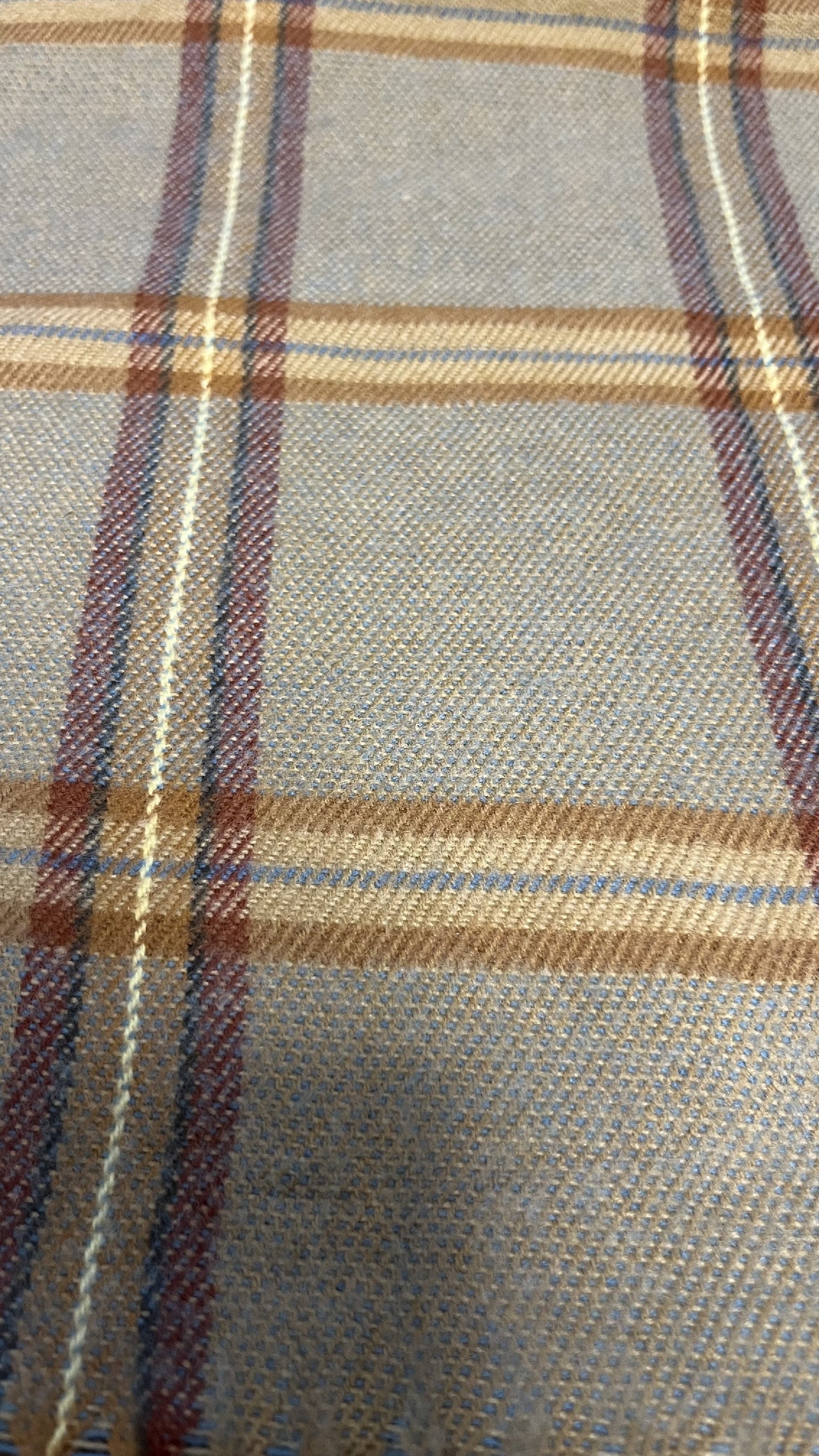 BURBERRY [Rare] BURBERRY Nova Check Scarf Length: 144cm Width: 30cm 100% Cashmere Rare Color Orange Brown Scarf