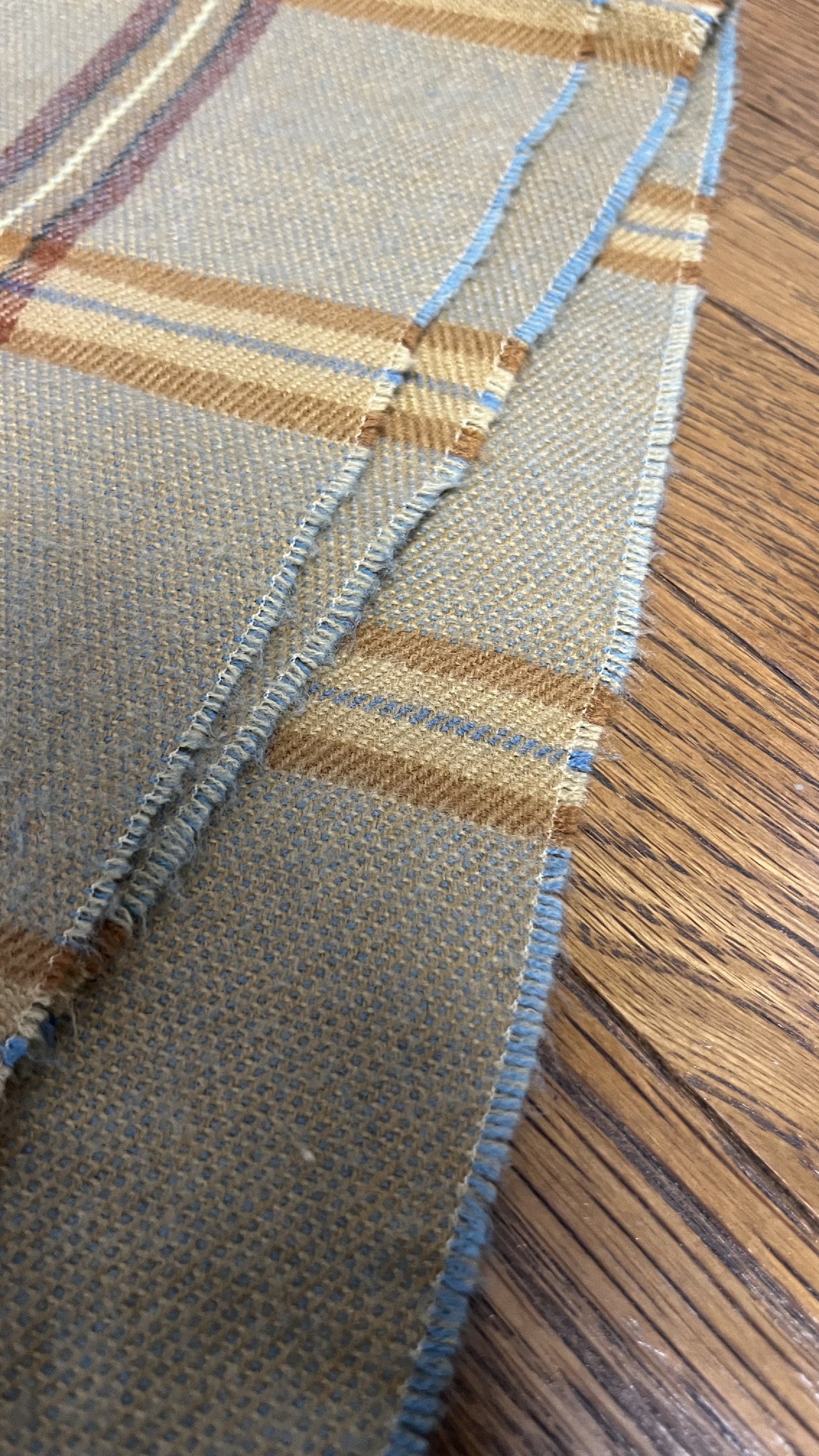BURBERRY [Rare] BURBERRY Nova Check Scarf Length: 144cm Width: 30cm 100% Cashmere Rare Color Orange Brown Scarf