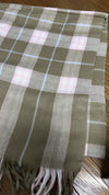 BURBERRY [Rare] BURBERRY Scarf Length: 182cm Width: 35cm Pink Scarf
