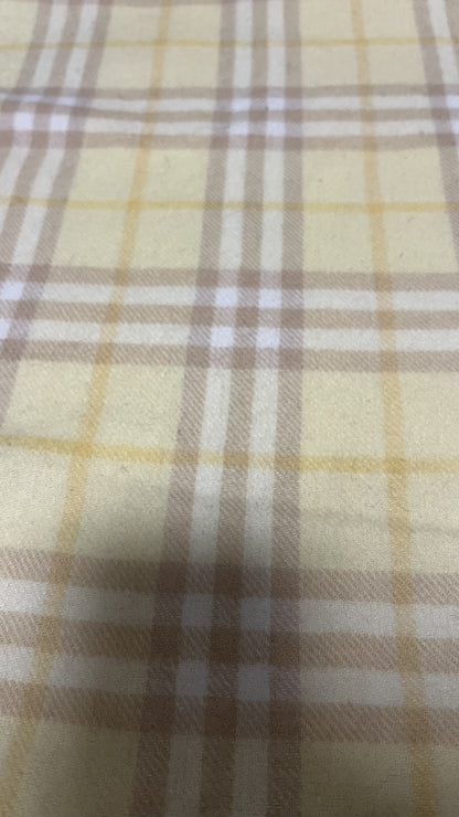 BURBERRY [Rare] BURBERRY Scarf Length: 164cm Width: 29.5cm Rare Color Yellow Scarf