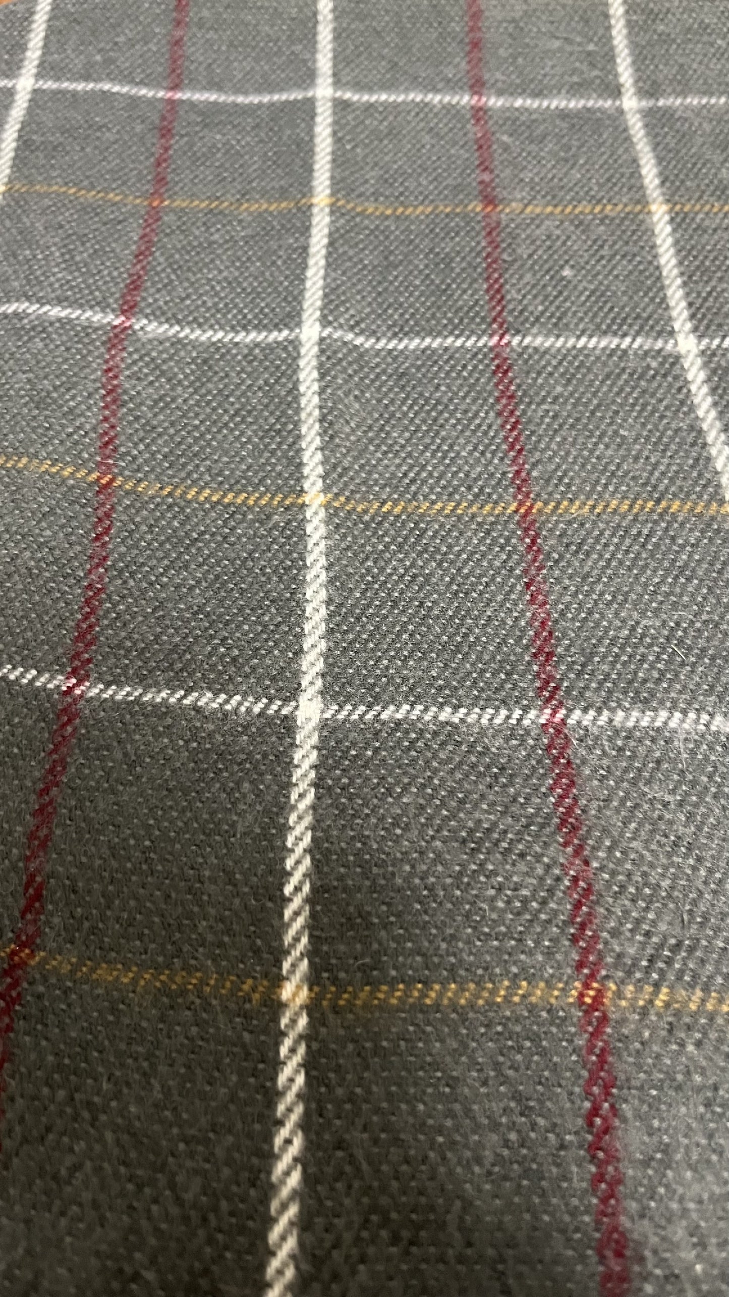 BURBERRY [Rare] BURBERRY Scarf Length: 146cm Width: 30cm 100% Wool Rare Color Gray Scarf